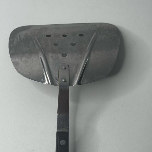 Vintage Retro Extra Wide Stainless Steel Pancake Turner Kitchen Tools Spatula - Picture 4 of 6